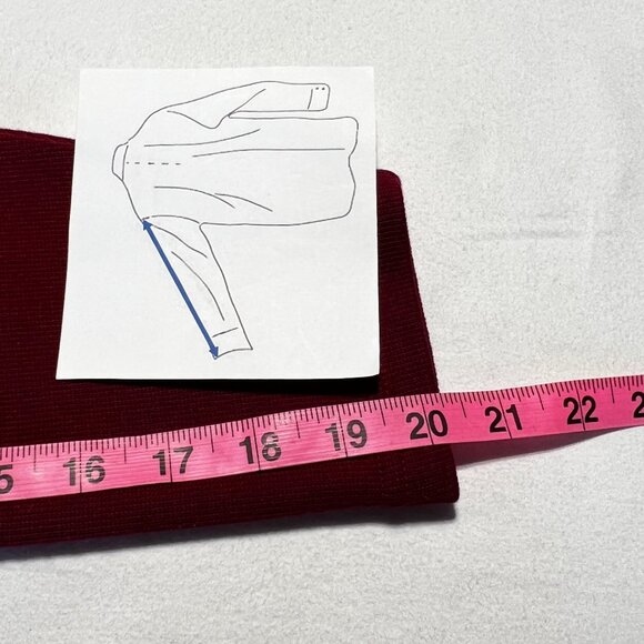 ❤️ Talbots Red Full-Zip Sweater - Size Small 100% cotton  elegant + high-quality - Picture 10 of 10